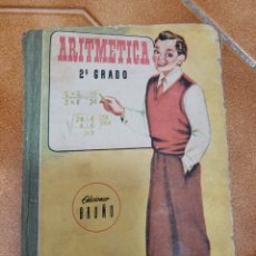 Libros de segunda mano: ARITMETICA, 2º GRADO, EDICIONES BRUÑO, CURSO MEDIO, 1952