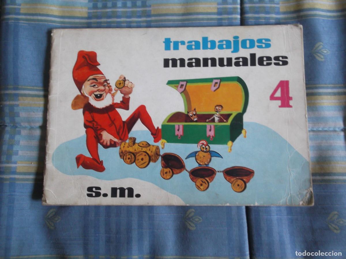 Libros de segunda mano: LIBRO ESCUELA- TRABAJOS MANUALES 4 S.M. - Foto 1