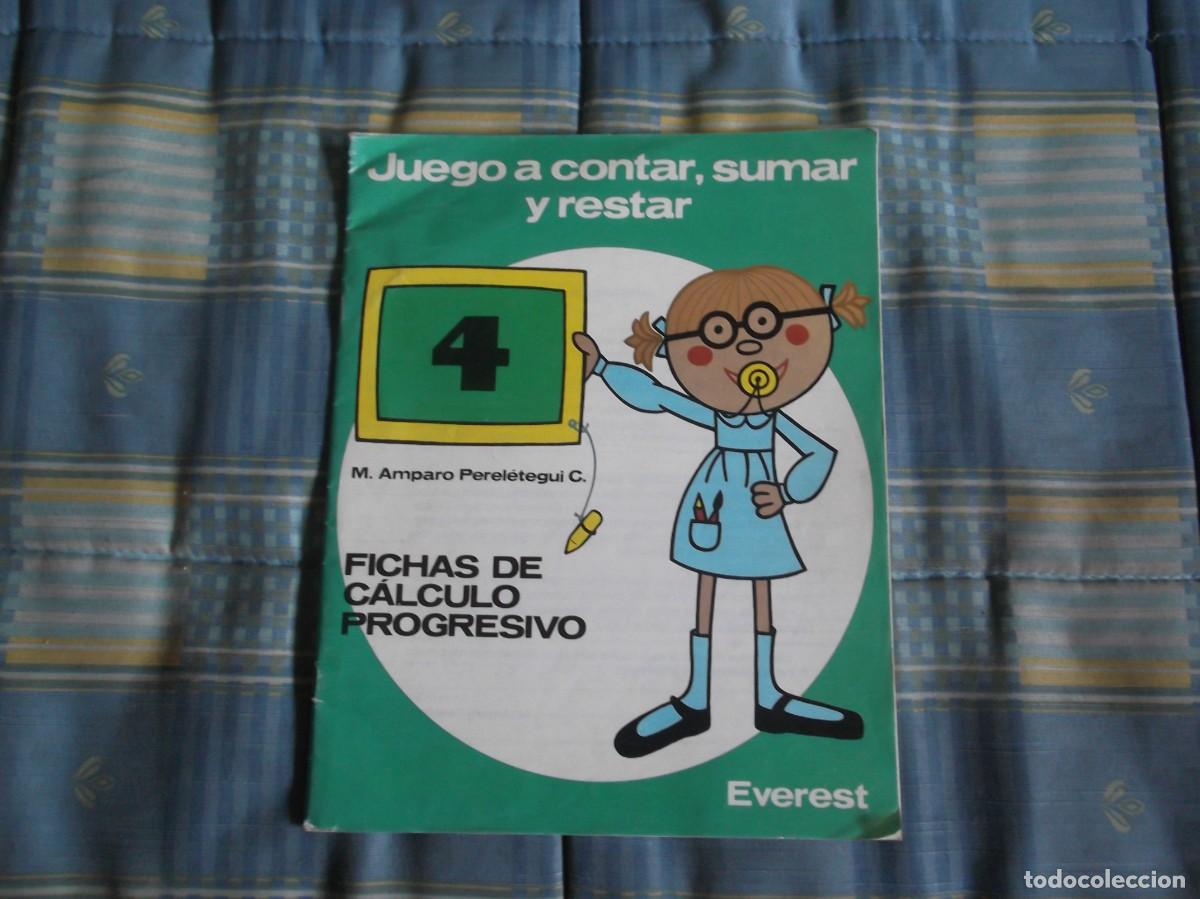 Libros de segunda mano: LIBRO ESCUELA- JUEGO ACONTAR .SUMAR Y RESTAR--EVEREST - Foto 1