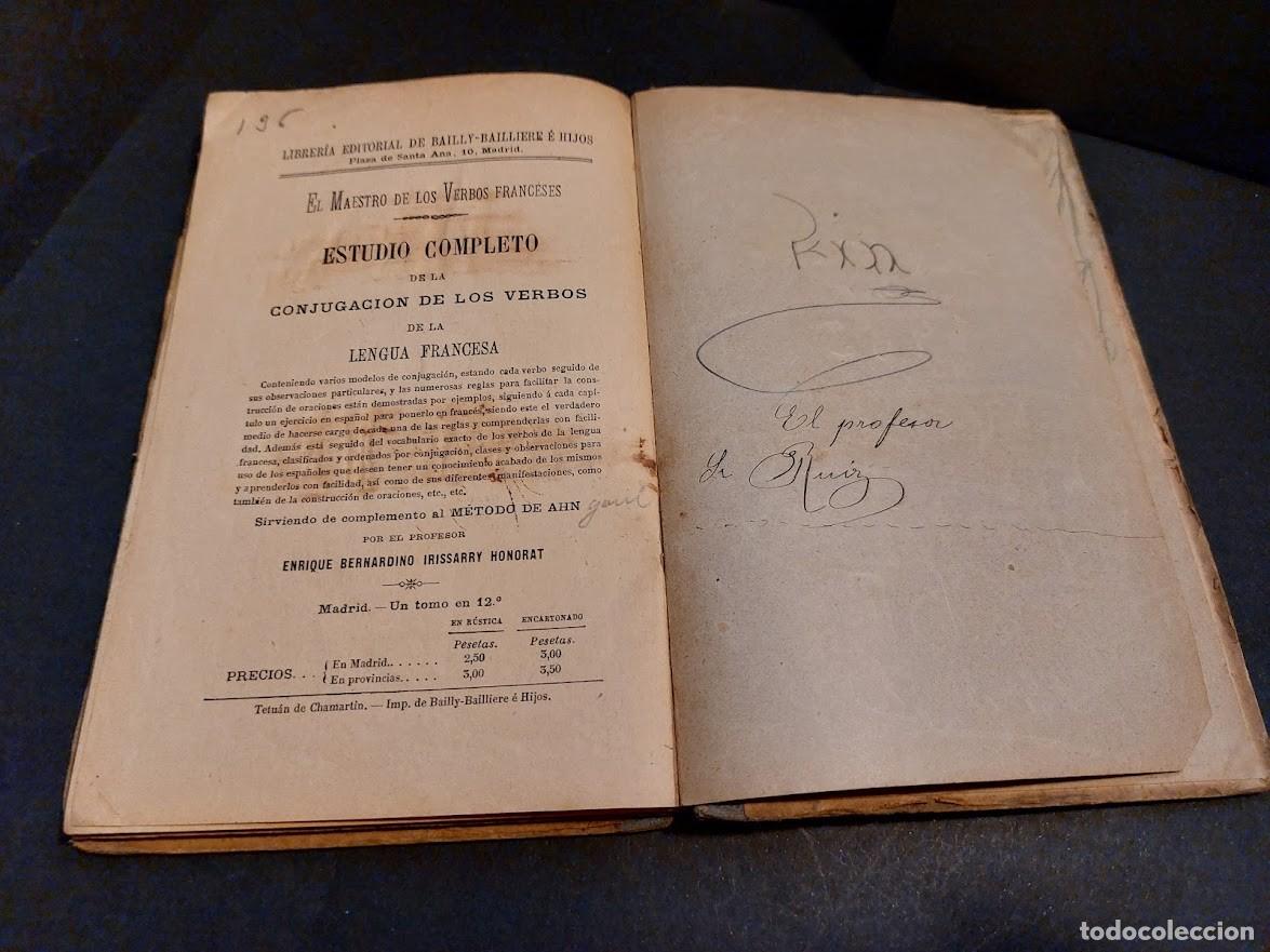 Libros de segunda mano: PRIMER CURSO DE FRANCES 1902 - Foto 4