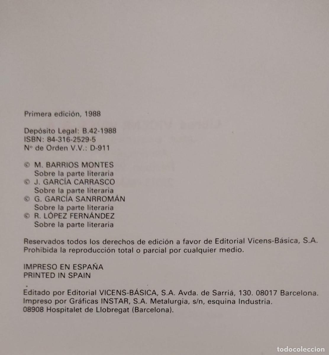 Libros de segunda mano: MATEM&Aacute;TICAS-1. - Foto 4
