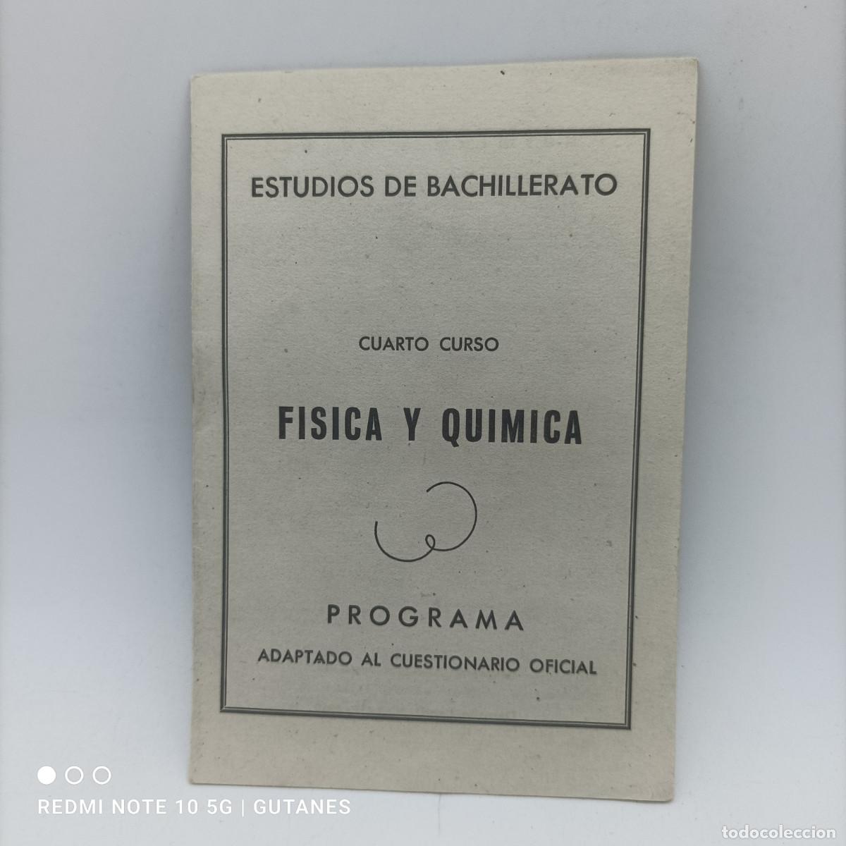 Libros de segunda mano: PROGRAMA DE RELIGION DEL CUARTO CURSO DE BACHILLERATO 1957 - Foto 1