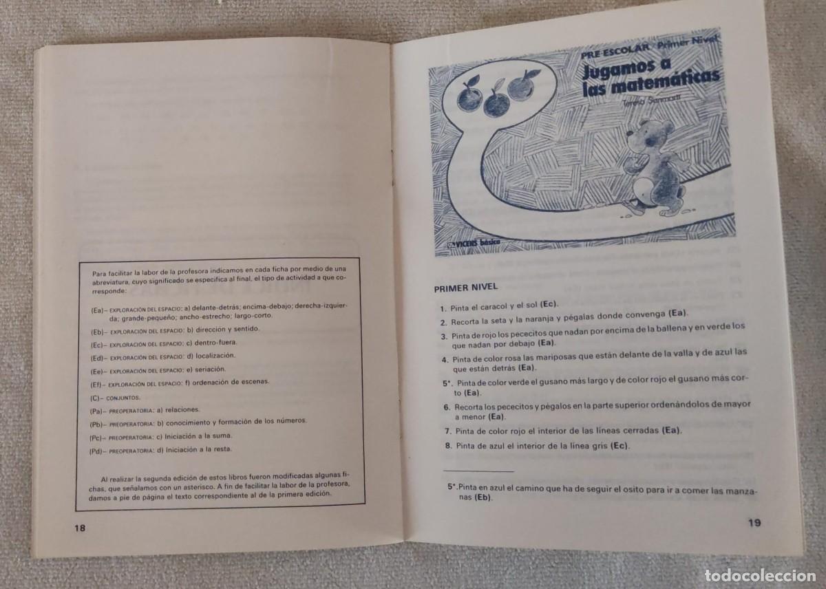 Libros de segunda mano: GU&Iacute;A JUGAMOS A LAS MATEMATICAS. - Foto 3