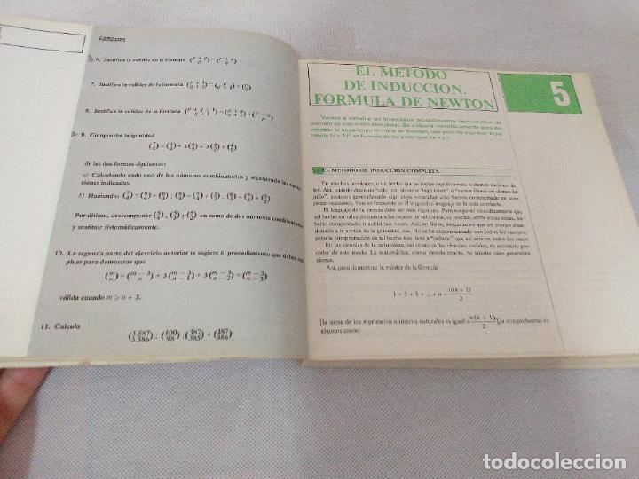 Libros de segunda mano: M69 Libro matem&aacute;ticas 1 BUP. Anaya. - Foto 2