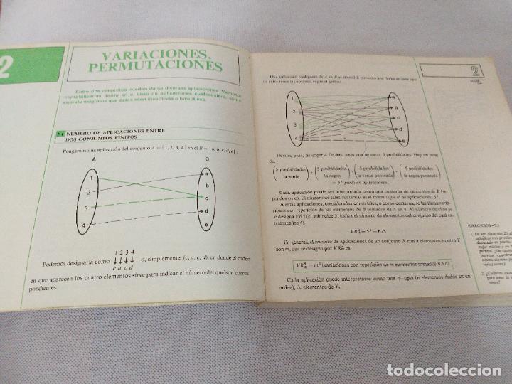 Libros de segunda mano: M69 Libro matem&aacute;ticas 1 BUP. Anaya. - Foto 3