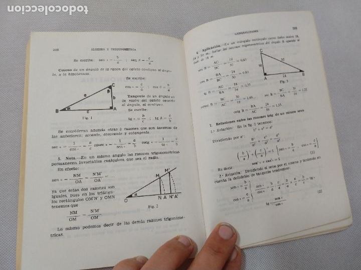 Libros de segunda mano: M69 Libro de Matem&aacute;ticas. Algebra y Trigonometr&iacute;a. Ed Bru&ntilde;o. - Foto 3
