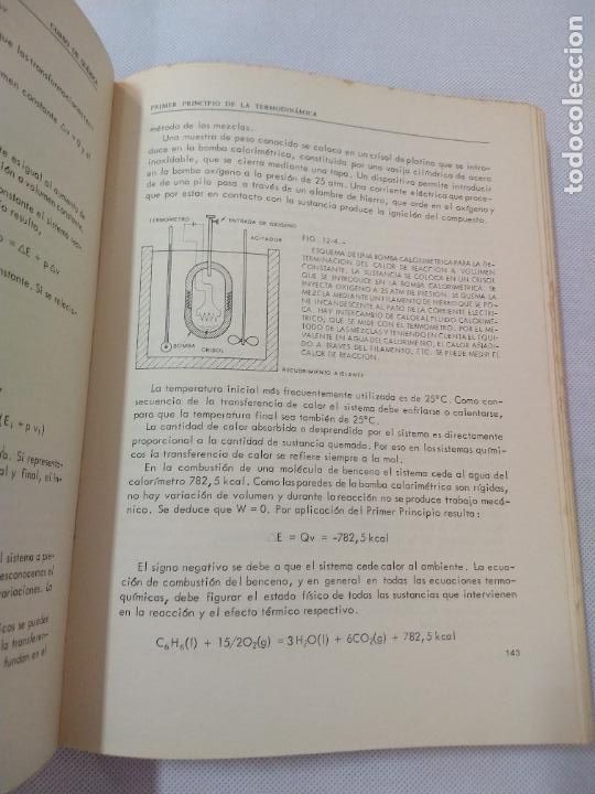 Libros de segunda mano: M69 Libro de Qu&iacute;mica. A. Esteve Sevilla. Ed. Cosmos. - Foto 2