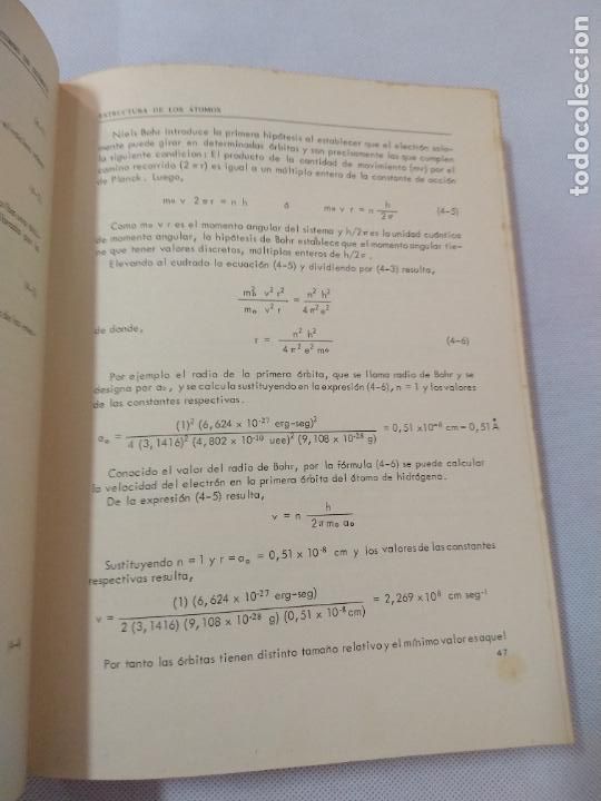 Libros de segunda mano: M69 Libro de Qu&iacute;mica. A. Esteve Sevilla. Ed. Cosmos. - Foto 3