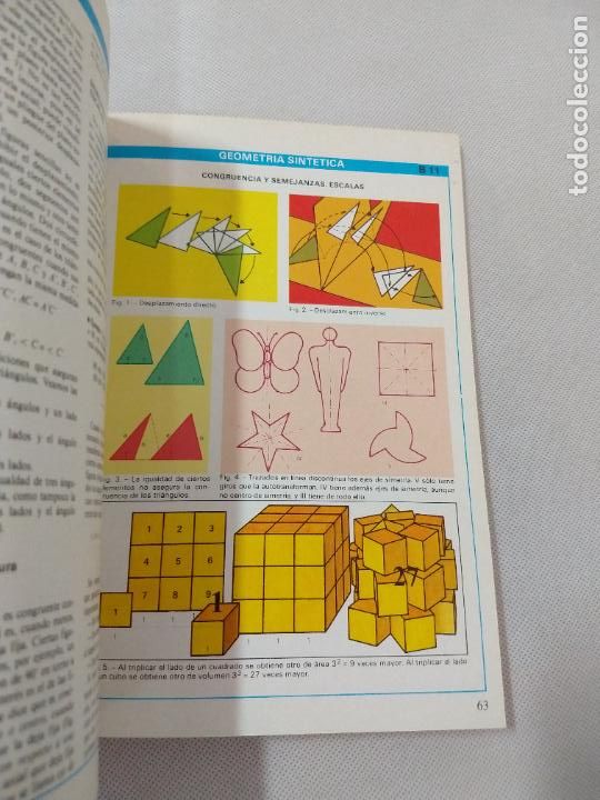 Libros de segunda mano: M69 Libro de Matem&aacute;ticas. Biblioteca pr&aacute;ctica del estudiante. Club internacional del libro. - Foto 3