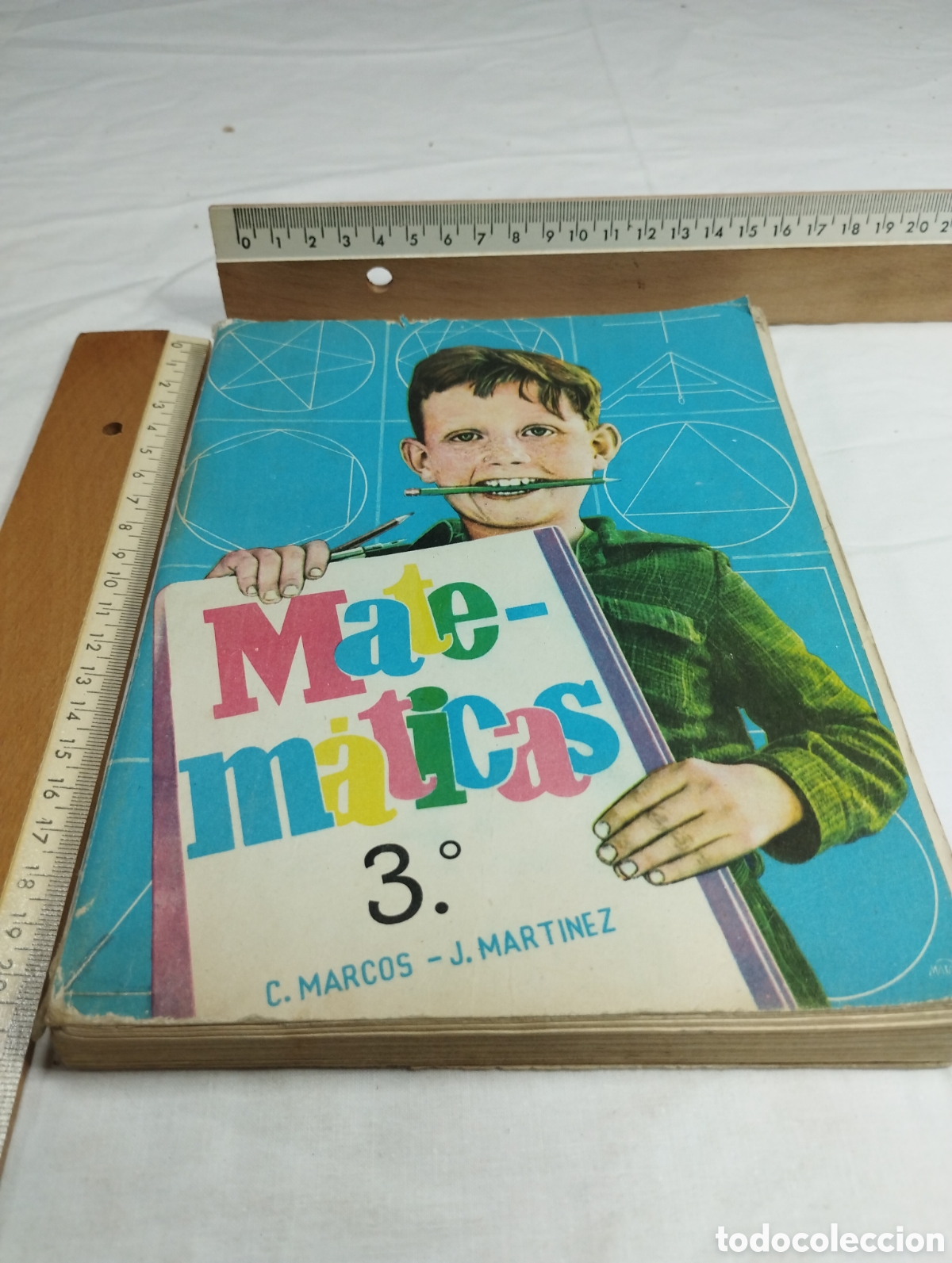 Libros de segunda mano: &Aacute;lgebra y geometr&iacute;a, tercer curso. Ediciones SM, 1964 KKB - Foto 1