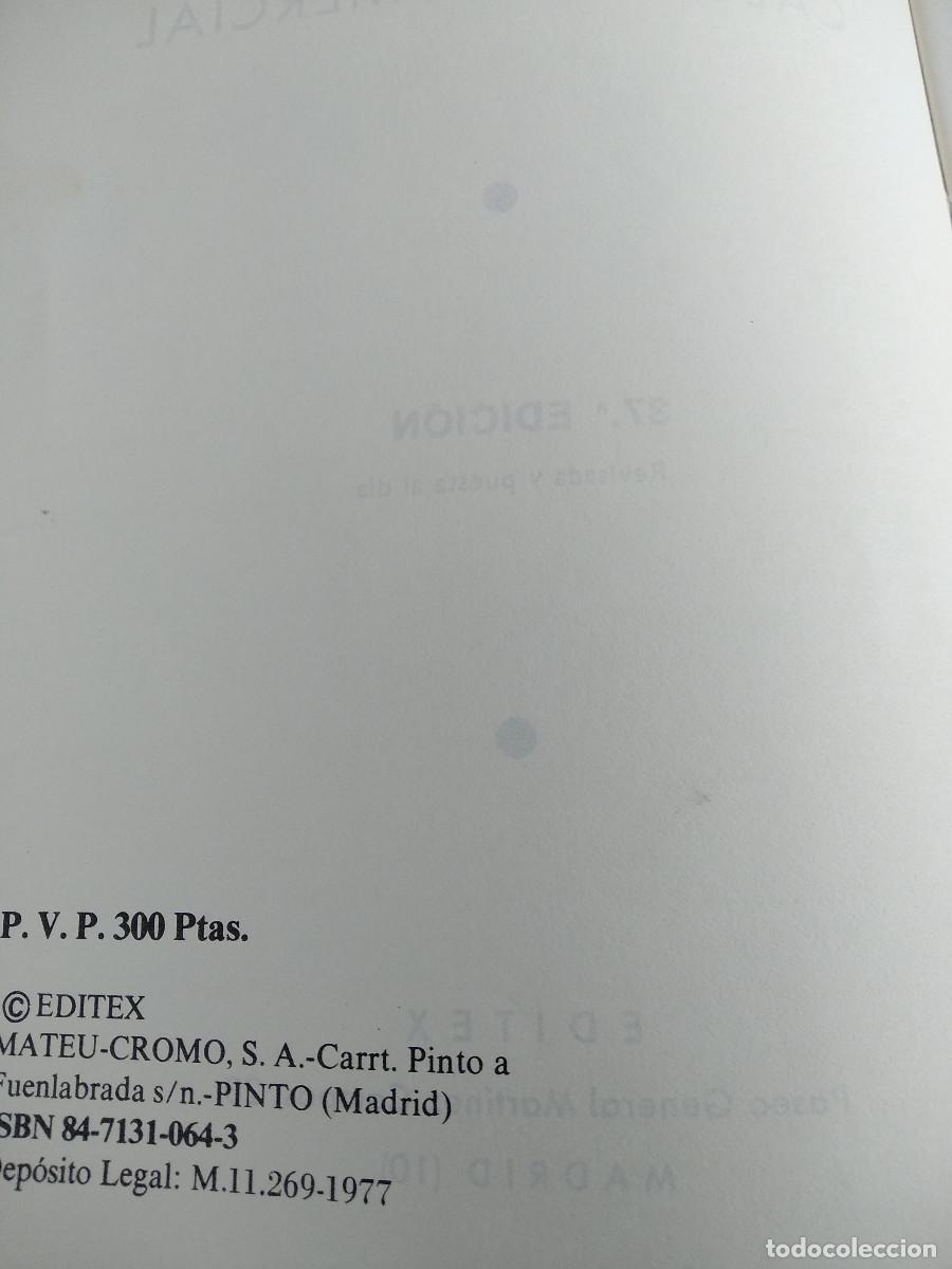 Libros de segunda mano: CURSO COMPLETO DE CALCULO COMERCIAL, 37&ordf; EDICION - EDITEX - Foto 3