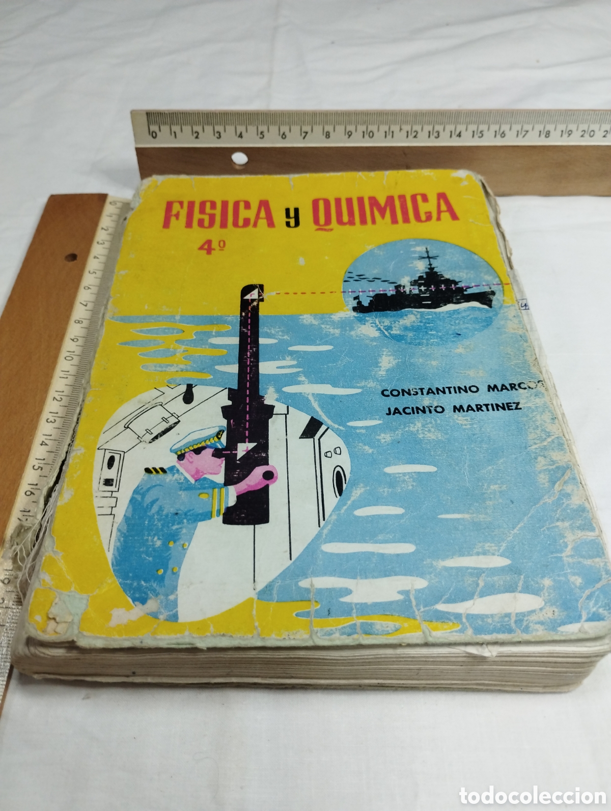 Libros de segunda mano: F&iacute;sica y qu&iacute;mica, cuarto curso. Ediciones SM, 1960 KKB - Foto 1