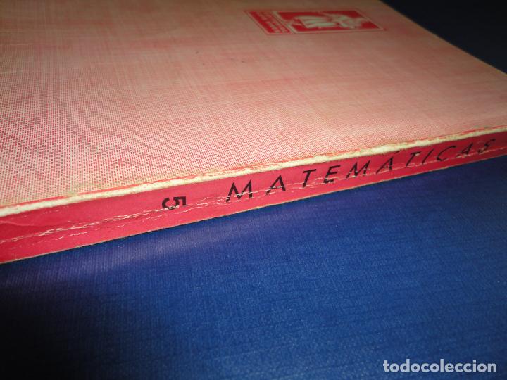 Libros de segunda mano: Matem&aacute;ticas. Quinto curso. Edici&oacute;n de 1972 - F9 - Foto 2