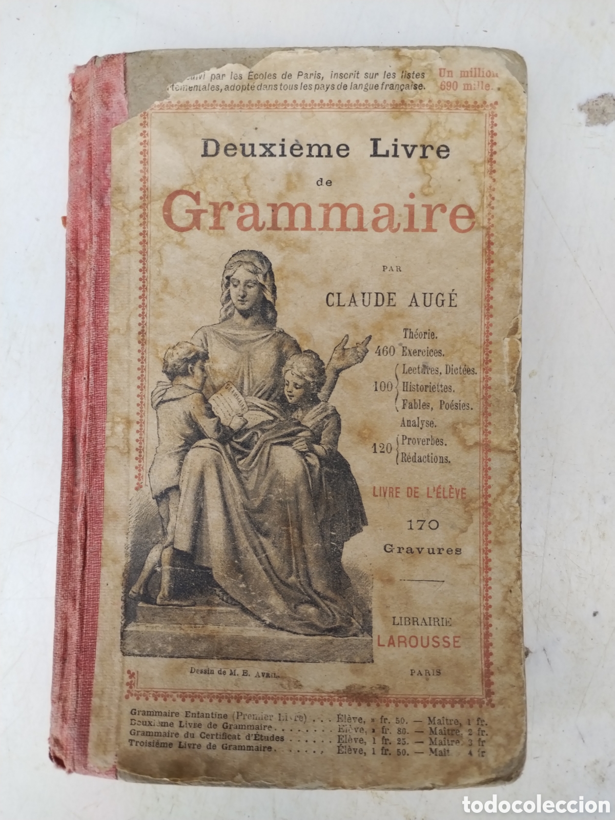 Libros de segunda mano: GRAMATICA FRANCESA SIGLO XIX - Foto 1