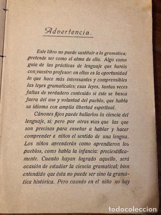 Libros de segunda mano: PRACTICAS DE LENGUA ESPA&Ntilde;OLA 1928 ROGERIO SANCHEZ - Foto 3