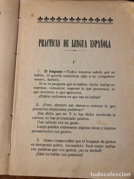 Libros de segunda mano: PRACTICAS DE LENGUA ESPA&Ntilde;OLA 1928 ROGERIO SANCHEZ - Foto 4