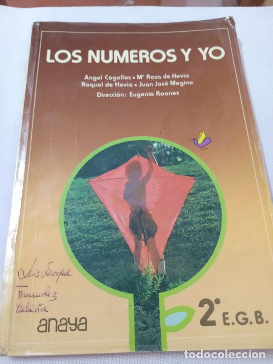 Libros de segunda mano: M69 Libro Matem&aacute;ticas. 2&ordm; EGB. Ed Anaya. Los n&uacute;meros y yo. A&ntilde;os 80. - Foto 1