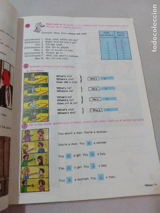 Libros de segunda mano: M69 Libro Ingl&eacute;s. Viking 1. A&ntilde;os 80. - Foto 3