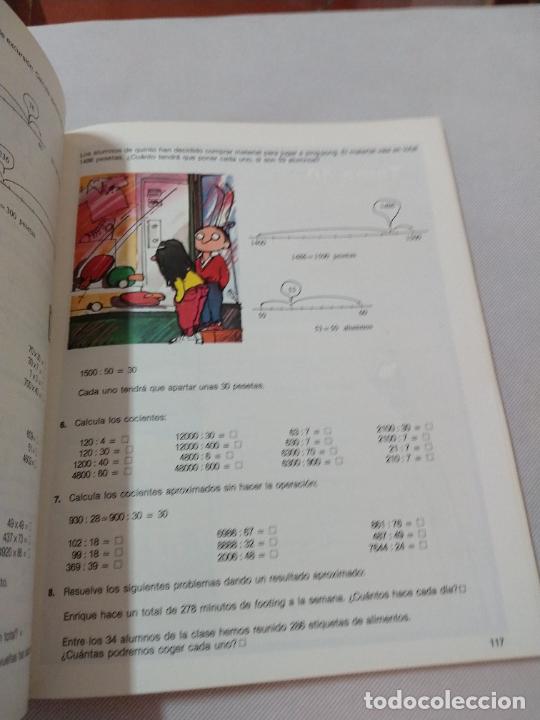 Libros de segunda mano: M69 Libro Matem&aacute;ticas. 5&ordm; EGB. A&ntilde;os 80. Ed. Teide - Foto 3