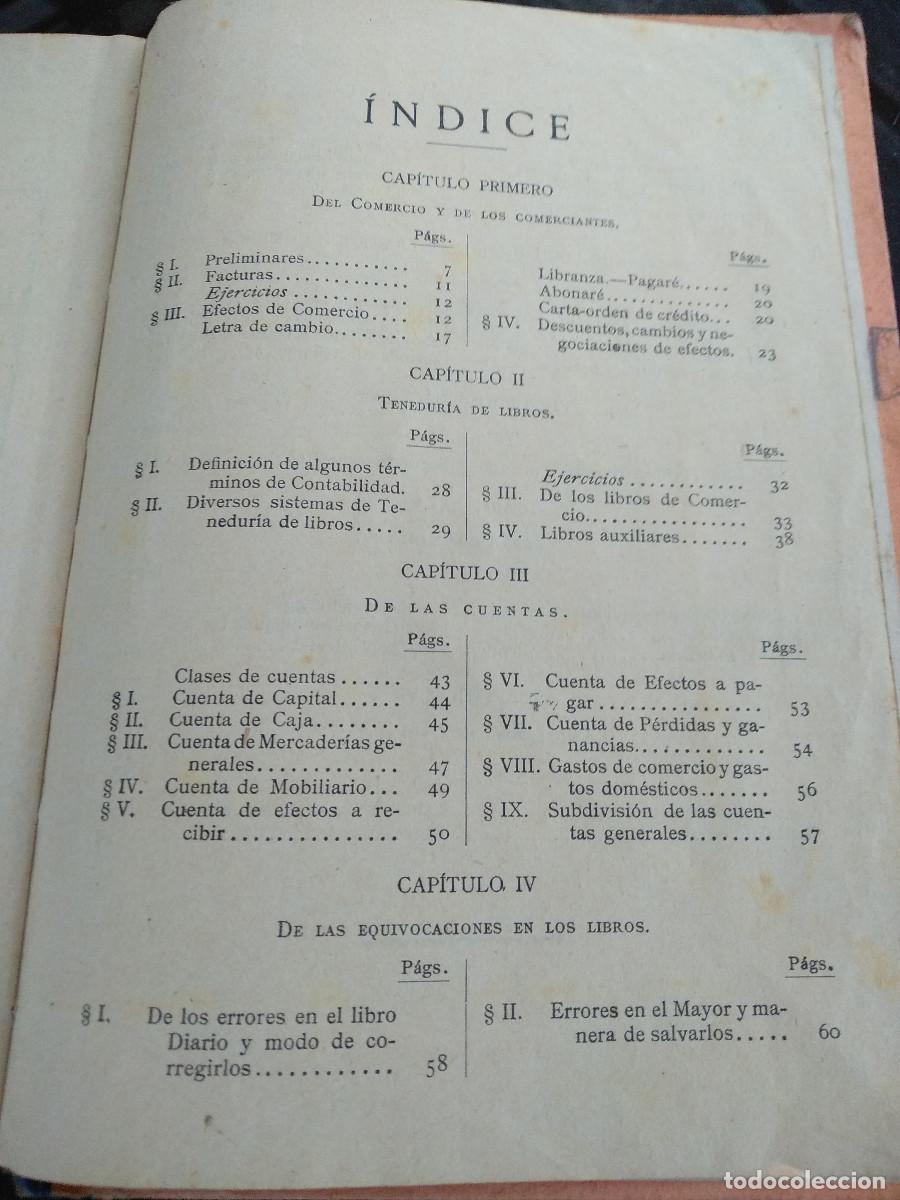 Libros de segunda mano: CURSO ELEMENTAL DE TENEDURIA DE LIBROS, G.M.Bru&ntilde;o, Libro del alumno. - Foto 4