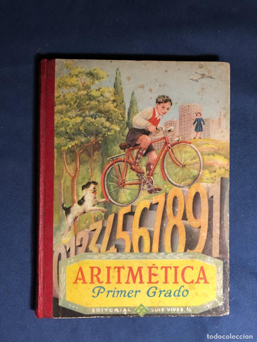Libros de segunda mano: EDELVIVES: - ARITMETICA. (PRIMER GRADO) - (1955) - Foto 1