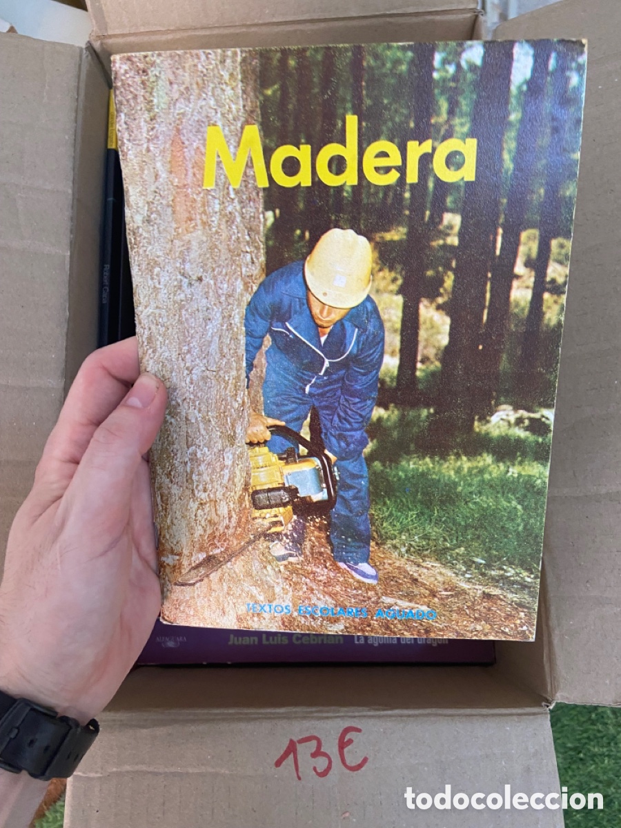 Libros de segunda mano: 13E madera TEXTOS ESCOLARES AGUADO - Foto 1