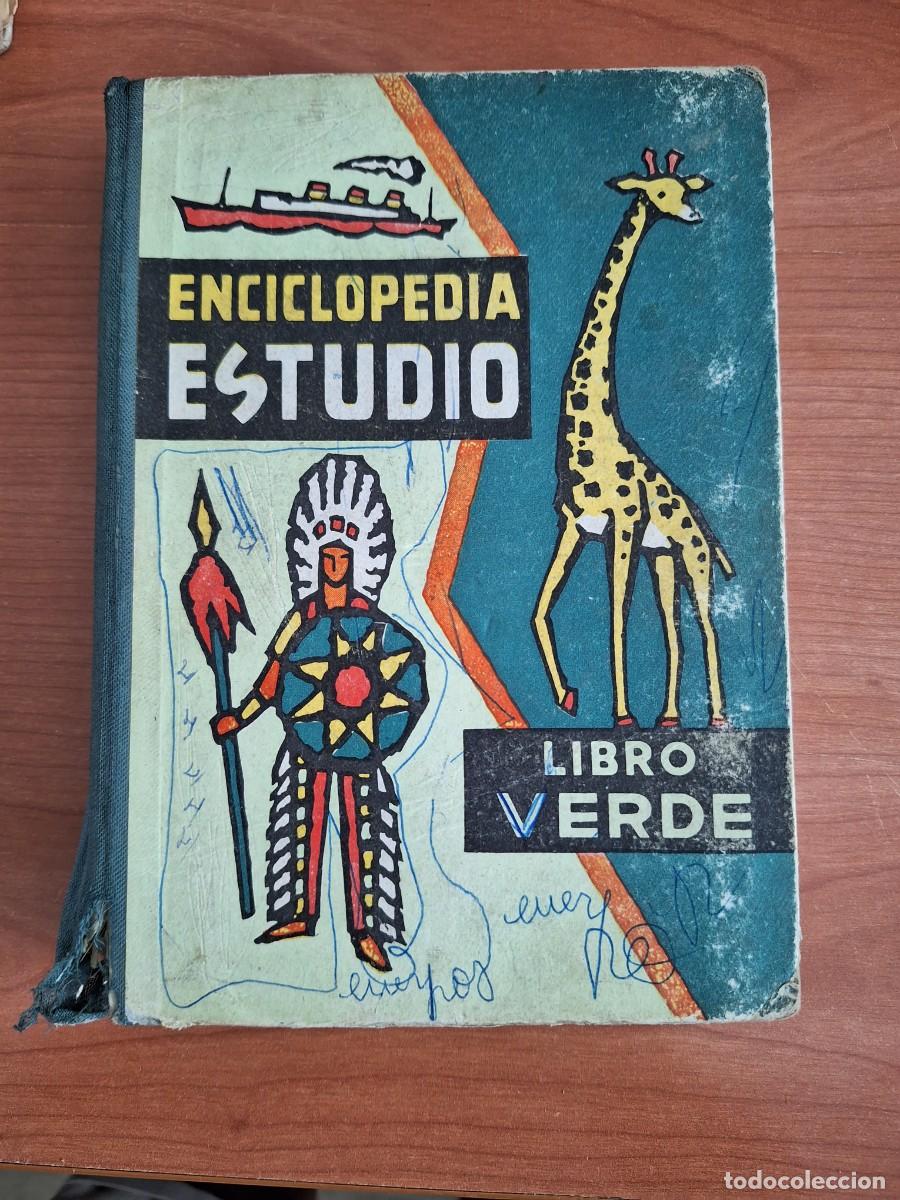 Libros de segunda mano: Enciclopedia estudio, libro verde - Foto 1