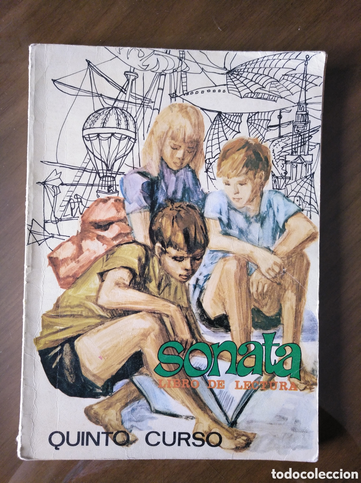 Libros de segunda mano: Sonata. Quinto curso. Santillana. libro de lectura - Foto 1