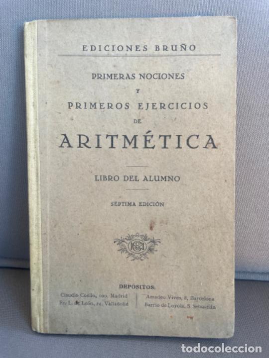 Libros de segunda mano: LIBRO ARITM&Eacute;TICA de Bru&ntilde;o - Foto 1