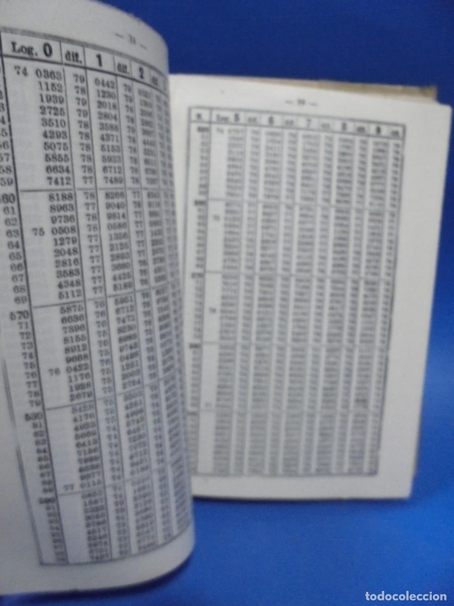 Libros de segunda mano: TABLAS DE LOGARITMOS. EDICIONES BRU&Ntilde;O. 1968. PAGS : 140. - Foto 3