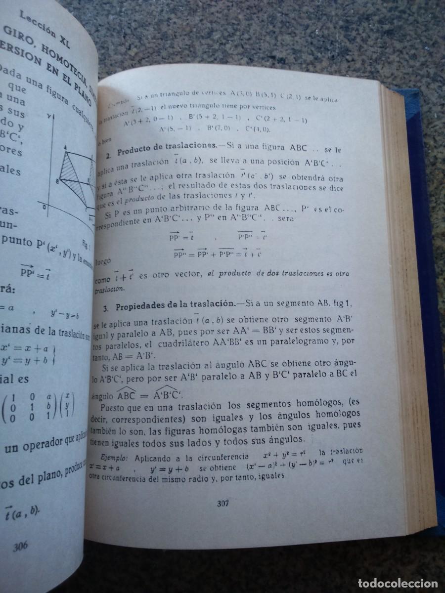 Libros de segunda mano: MATEMATICAS -- CURSO SELECTIVO -- SANTANDER 1961 -- - Foto 2