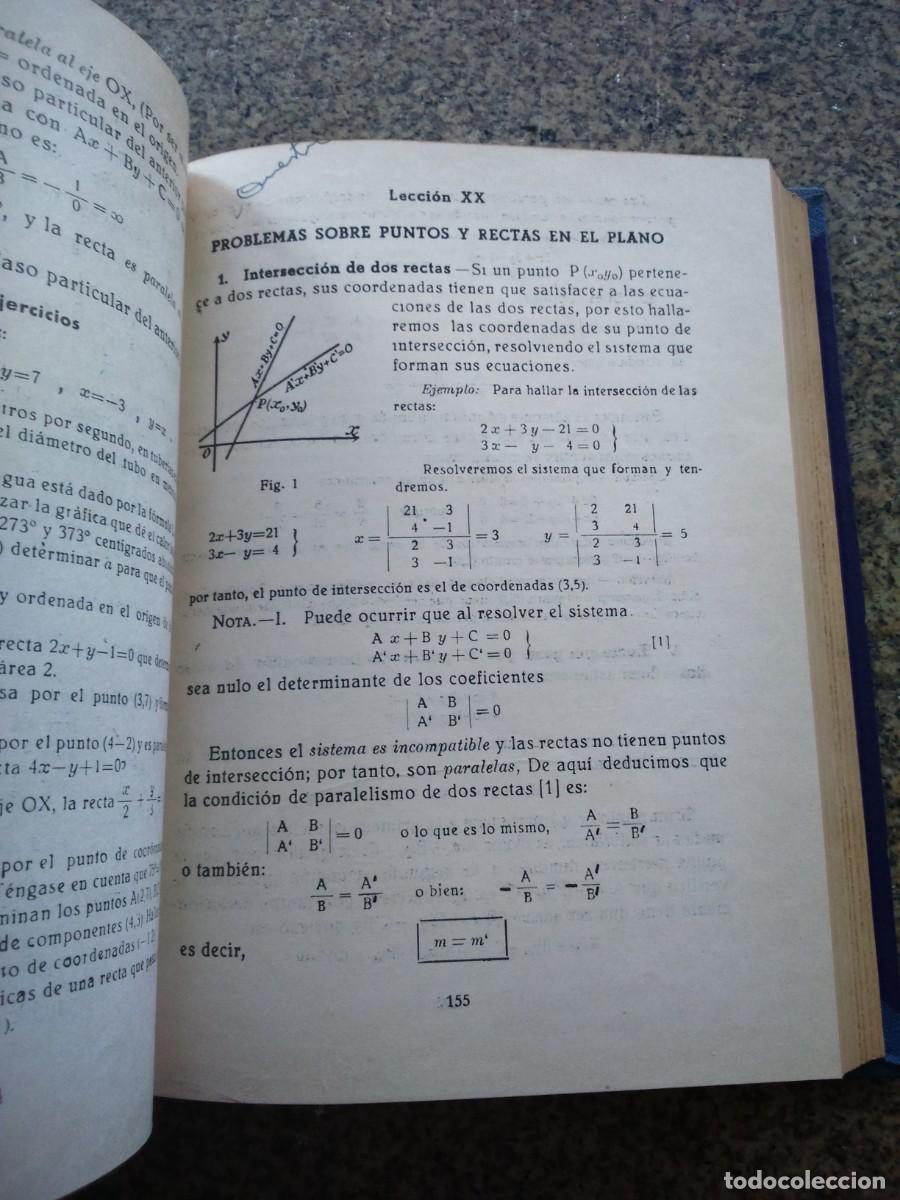 Libros de segunda mano: MATEMATICAS -- CURSO SELECTIVO -- SANTANDER 1961 -- - Foto 3