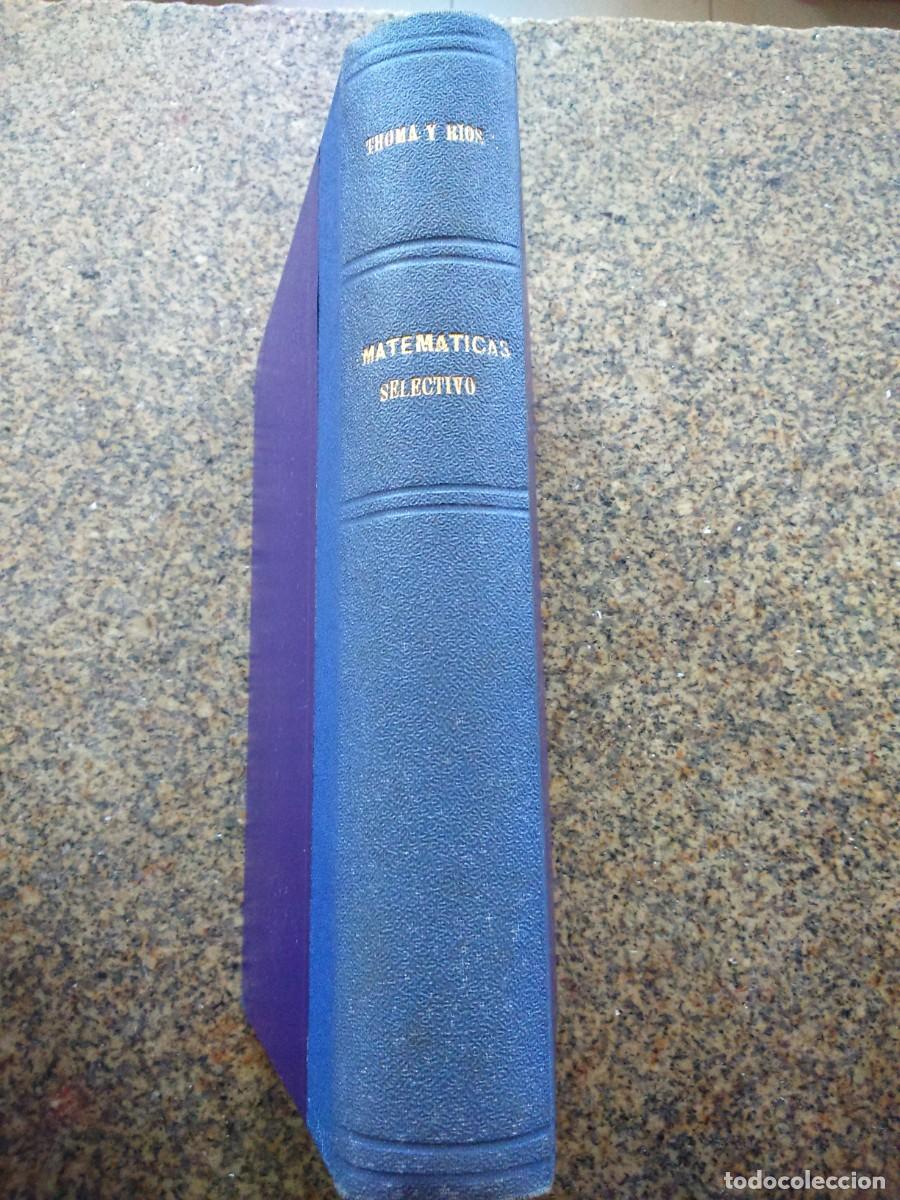 Libros de segunda mano: MATEMATICAS -- CURSO SELECTIVO -- SANTANDER 1961 -- - Foto 4