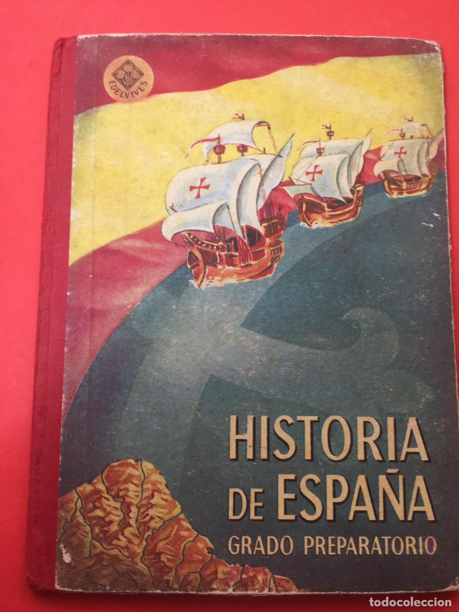 Libros de segunda mano: Historia de Espa&ntilde;a. Grado preparatorio EDELVIVES - Foto 1