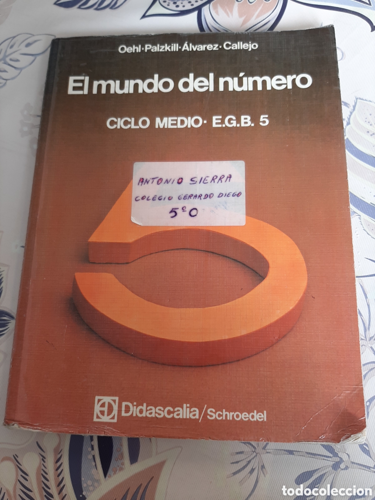 Libros de segunda mano: El mundo del numero 5 egb Disdascalia 1985