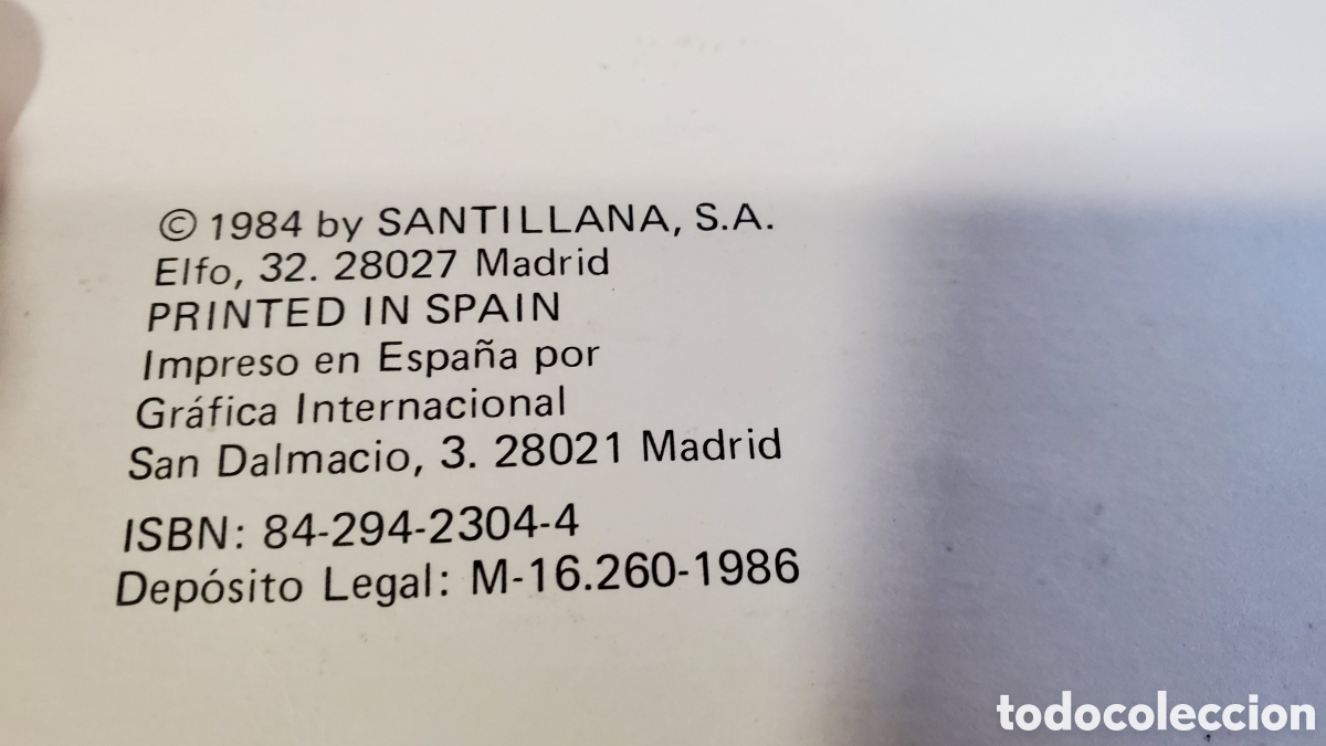 Libros de segunda mano: Lecturas programadas Ingles 7 EGB Santillana - Foto 3