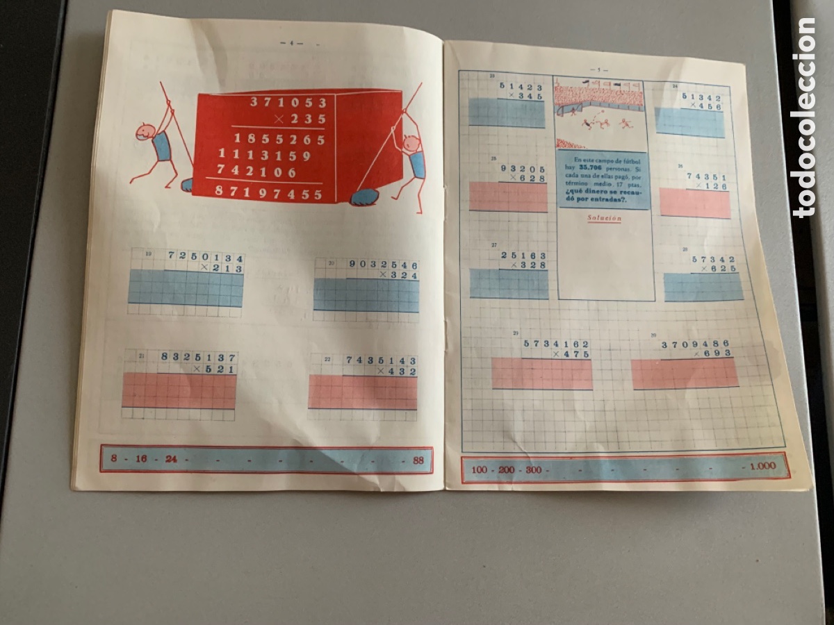 Libros de segunda mano: CIFRAS. Multiplicar 2. Cuaderno de Pr&aacute;cticas de C&aacute;lculo Escolar - Foto 3