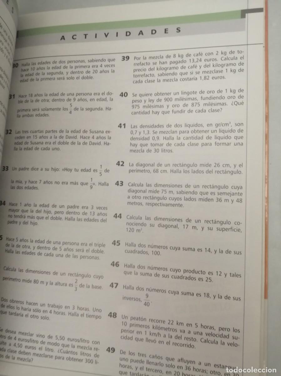 Libros de segunda mano: Algoritmo 3 secundaria SM - Foto 3