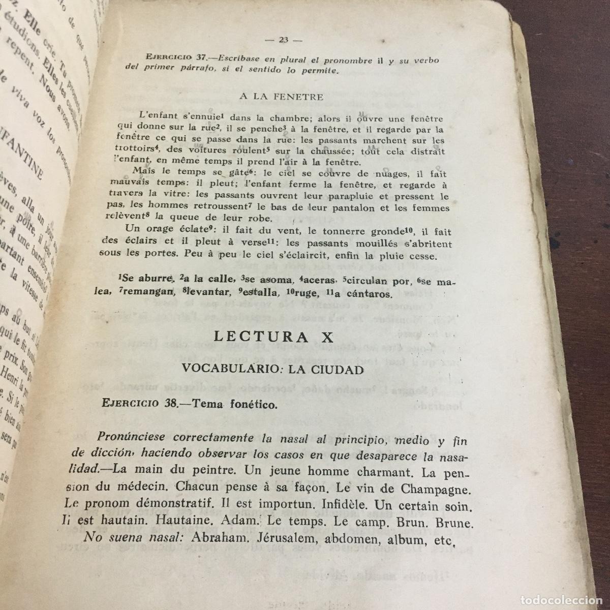 Libros de segunda mano: LECTURAS SIMPLIFICADAS DE LENGUA FRANCESA. PEDRO F&Aacute;BREGA. REF: 1582 - Foto 3