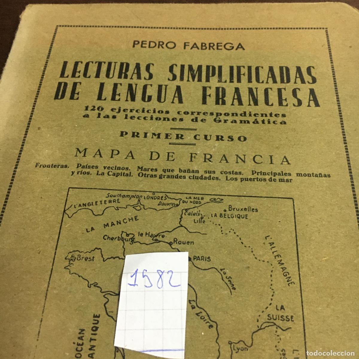 Libros de segunda mano: LECTURAS SIMPLIFICADAS DE LENGUA FRANCESA. PEDRO F&Aacute;BREGA. REF: 1582 - Foto 5