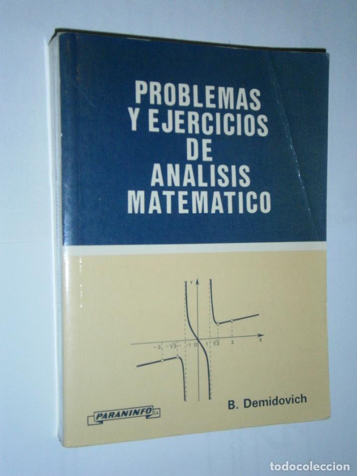Libros de segunda mano: PROBLEMAS Y EJERCICIOS DE ANALISIS MATEMATICO - CG10 - Foto 1