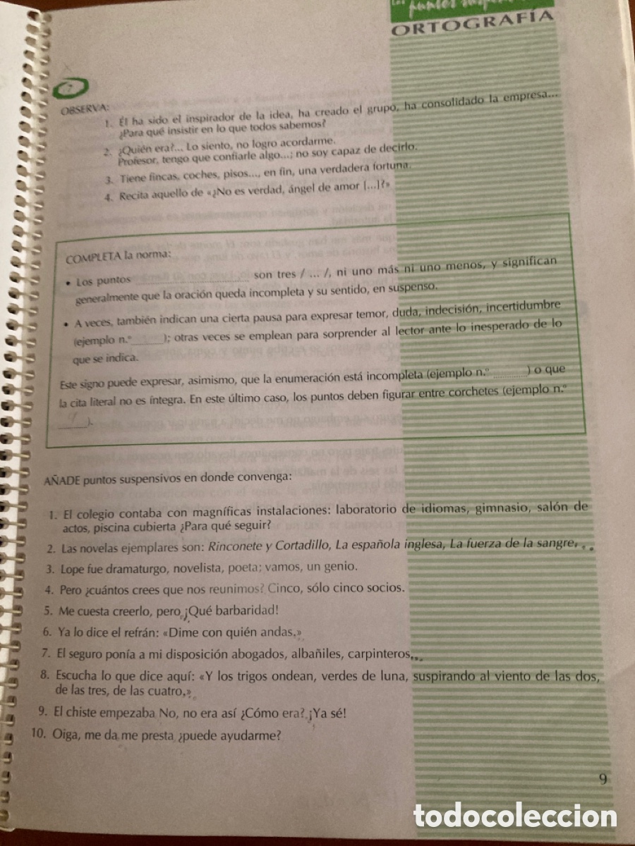 Libros de segunda mano: Ortograf&iacute;a activa 1993 EDELVIVES. - Foto 2