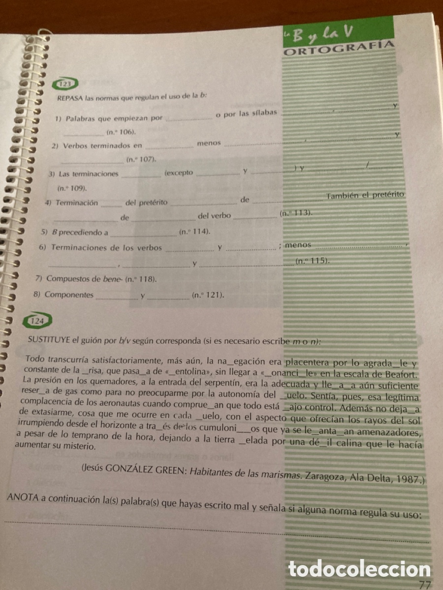 Libros de segunda mano: Ortograf&iacute;a activa 1993 EDELVIVES. - Foto 4