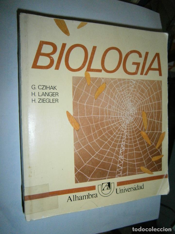 Libros de segunda mano: ANTIGUO LIBRO DE TEXTO - GRAN TOMO BIOLOGIA - CG9 - Foto 1