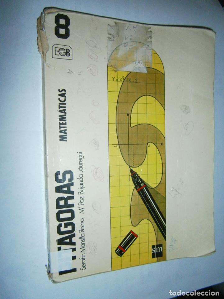 Libros de segunda mano: ANTIGUO LIBRO DE TEXTO - MATEMATICAS 8&ordm; EGB - CG10 - Foto 1