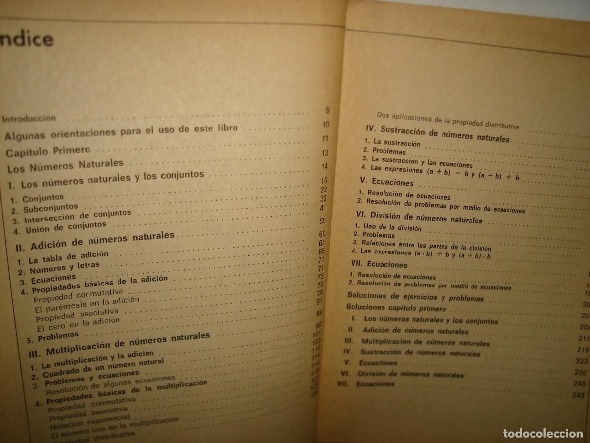 Libros de segunda mano: 28- PRIMER GRADO. MATEM&Aacute;TICAS PRIMERA PARTE - SEP - 80S - Foto 3