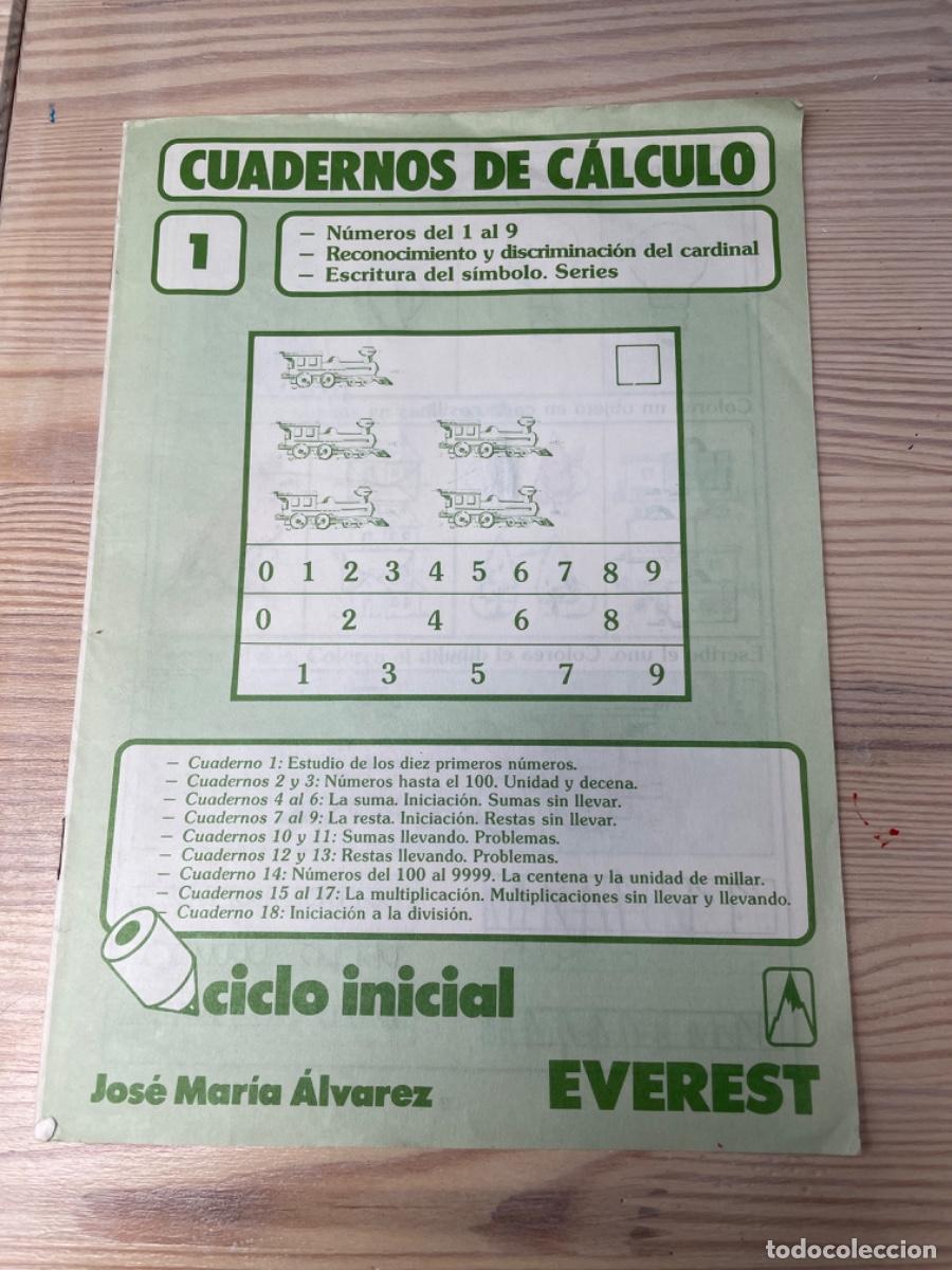 Libros de segunda mano: Cuadernos de c&aacute;lculo, everest n&ordm; 1 - Foto 1