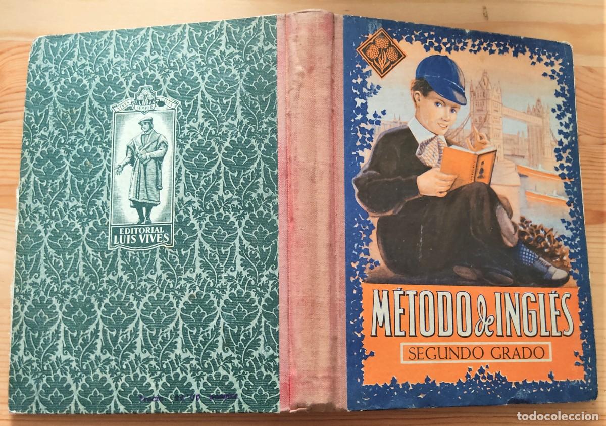 Libros de segunda mano: M&Eacute;TODO DE INGL&Eacute;S, SEGUNDO GRADO - EDELVIVES A&Ntilde;O 1944 - Foto 2