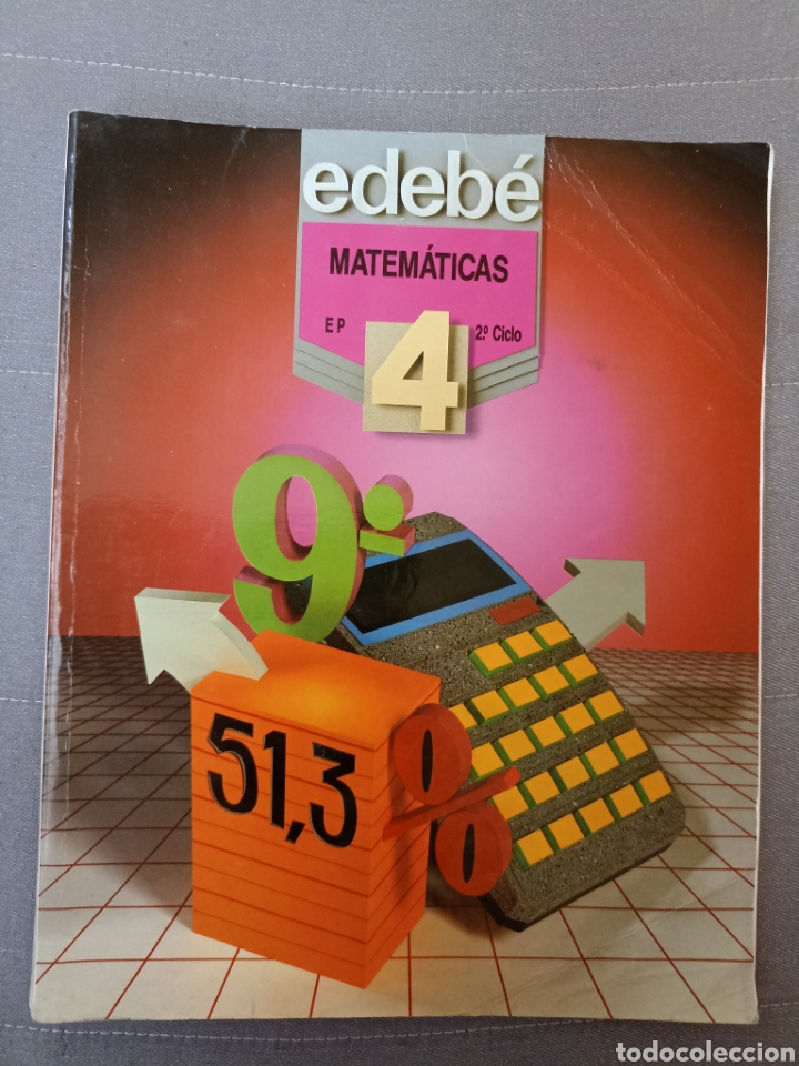 Libros de segunda mano: Matem&aacute;ticas. Segundo ciclo Ed. Primaria. Edeb&eacute; - Foto 1