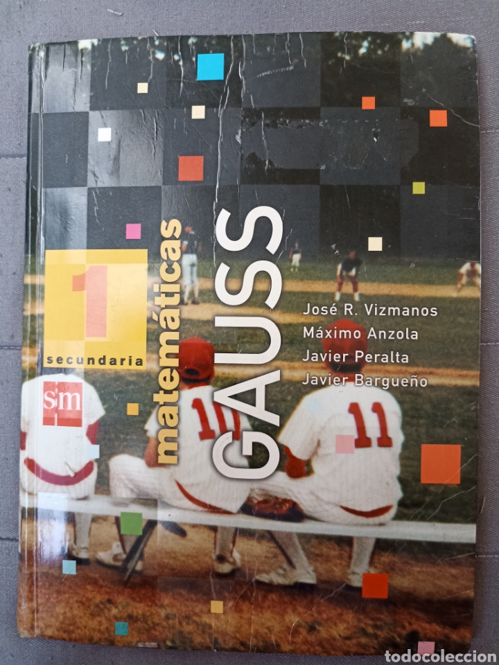 Libros de segunda mano: Matem&aacute;ticas. 1⁰ Ed Secundaria. Gauss. SM - Foto 1